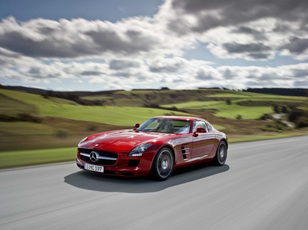 Mercedes benz slr gullwing 2010 #7