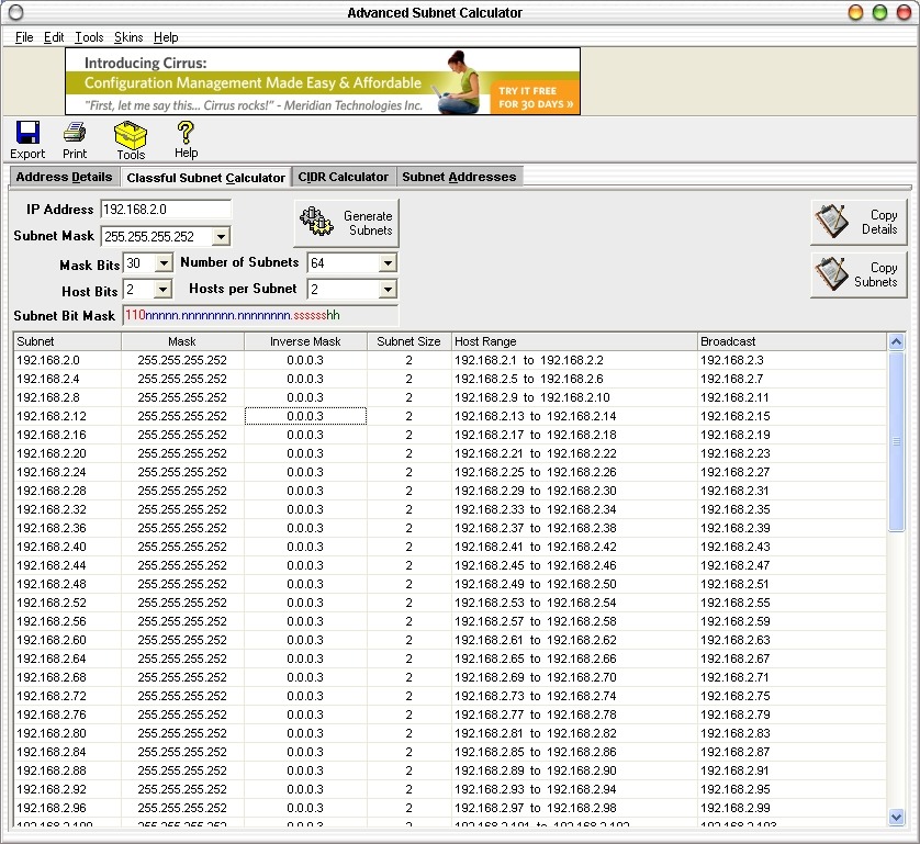 ... http www solarwinds com products freetools free subnet calculator aspx