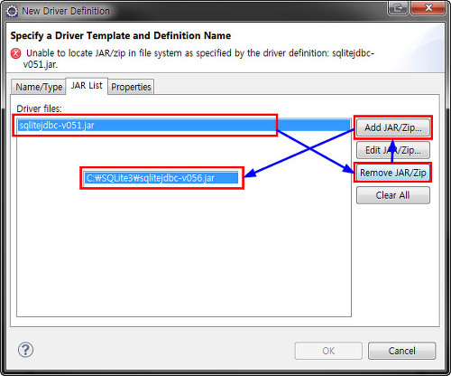 헤르메스 LIFE - [SQLite] Eclipse에서 SQLite 사용